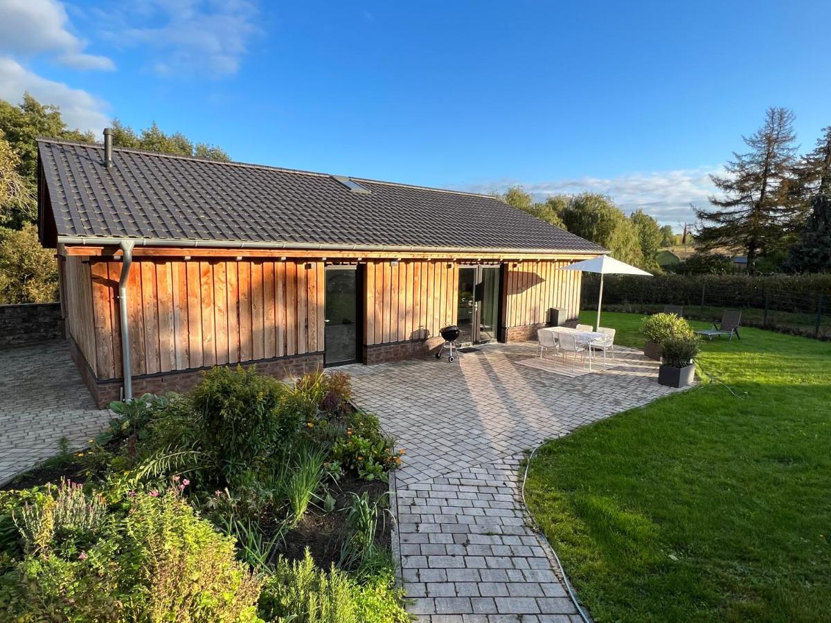 Ferienhaus Auszeit Mit Sauna Schwarz Buitenkant foto