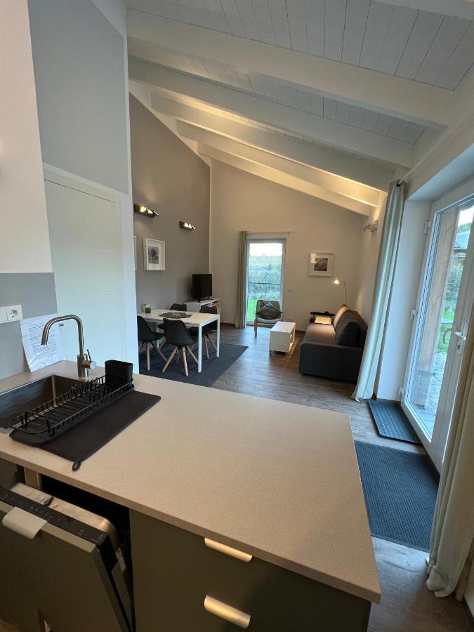 Ferienhaus Auszeit Mit Sauna Schwarz Buitenkant foto
